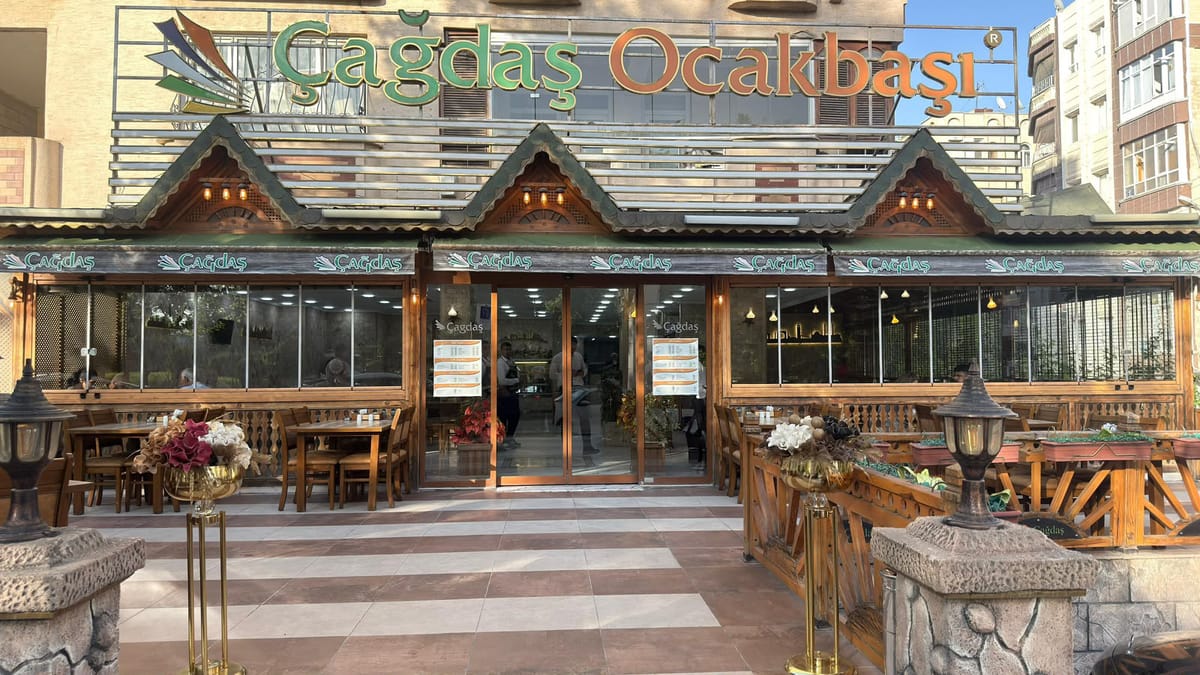 Çağdaş Ocakbaşı mağaza dış görünüm — Şanlıurfa