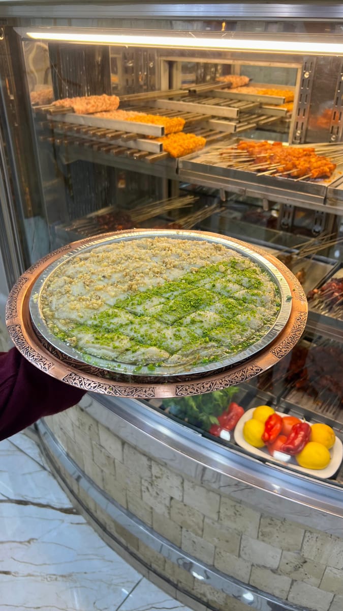 Yöresel şıllık tatlısı — Çağdaş Ocakbaşı